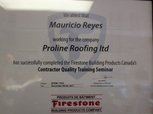 firestone licensed certified rooding company contractor victoria
