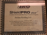 iko shieldpro licensed roofing certified contractor company vancouver island victoria